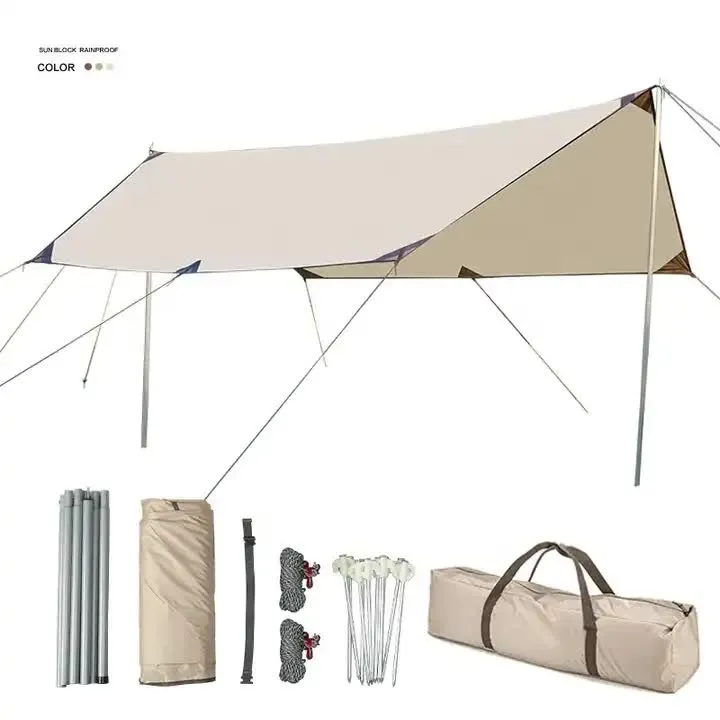 400x292cm Naturehike Cloud Up 2-3 Person Backpacking Tent Tarp | Waterproof | UV Protection | Sunshade Canopy Shelter | Camping | Hiking | Picnic