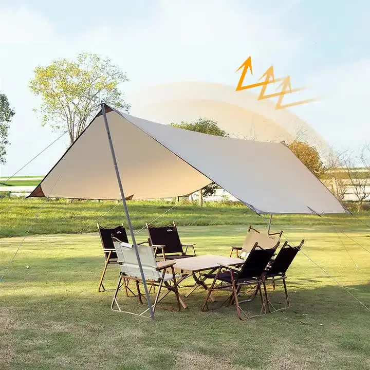 400x292cm Naturehike Cloud Up 2-3 Person Backpacking Tent Tarp | Waterproof | UV Protection | Sunshade Canopy Shelter | Camping | Hiking | Picnic