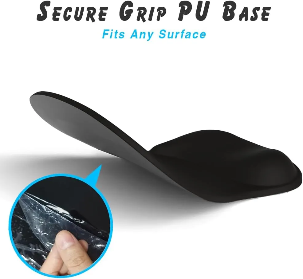 ErgoComfort Gel Wrist Rest Mouse Pad-Ergonomic Office Mousepad with Wrist Support-Non-Slip, Design Desk Accessories Mat for Home&Game Decor (06Azure Dream)