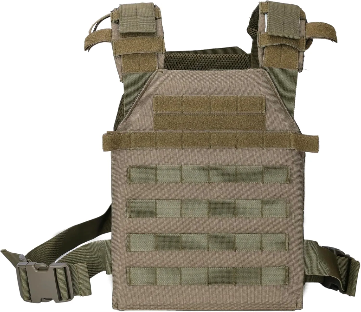 Greencity Weight Vest Adjustable Strength and Endurance Training, Tactical Vest Quick Release with Molle System, Fitness Workouts, Running