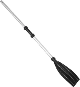 Keenso Aluminium Alloy Lightweight Ribbed Blade Kayak Paddles Boat Oars for All Types of Water Activities