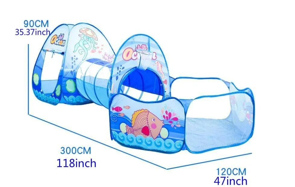 Play Tent Tunnels