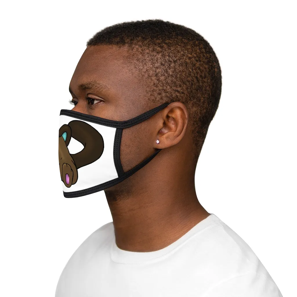 Showchu Mixed-Fabric Face Mask