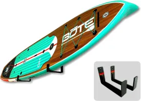 StoreYourBoard Naked SUP Paddle Board Rack  Minimalist Paddle Board Wall Mount, Heavy-Duty Paddleboard Rack for Garage or Home Storage, Holds 50 lbs