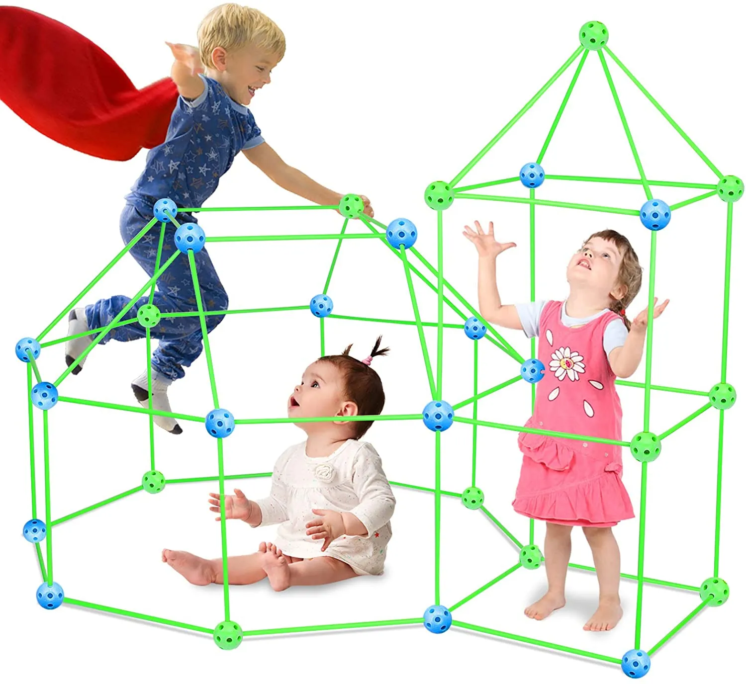 Tent Building Fort Kit